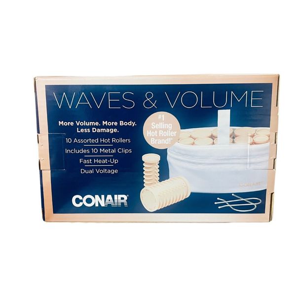 Conair Waves and Volume Heated Hair Rollers. Brand New. Great For On The Go!