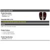 Tail Light Assembly Set of 2 - Compatible with 2004-2012 Chevy Colorado