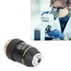 Achromatic Objective Lens 10X High Power Microscope Lens 20.2mm Interface Standard RMS Microscope Eyepiece Replacement