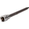 BRILLIANT TOOLS BT022891 1/2 Inch Hex Socket Bit Socket, 200 mm Long, 6 mm [Powered by KS Tools]
