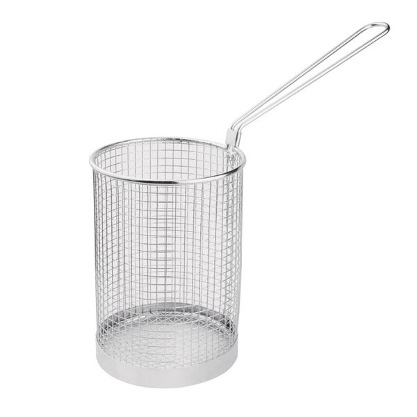 Vogue Spaghetti Pasta Cooking Basket 120 mm/4.7 inch Diameter, Stainless Steel, Dishwasher Safe, CS734