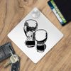 'Boxing Gloves' Suction Cup Car Window Sign (CG00021530)