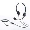 Sanwa Supply MM-HS406BK Wired Headset, 4 Pole Mini Plug Connection, Unidirectional Microphone, Tablet, Smartphone, PC