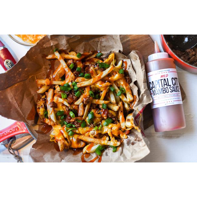 Capital City Mambo Sauce - Mild Recipe | Washington DC Wing Sauces |  Perfect Condiment Topping for Wings, Chicken, Pork, Beef, Seafood, Burgers,  Rice
