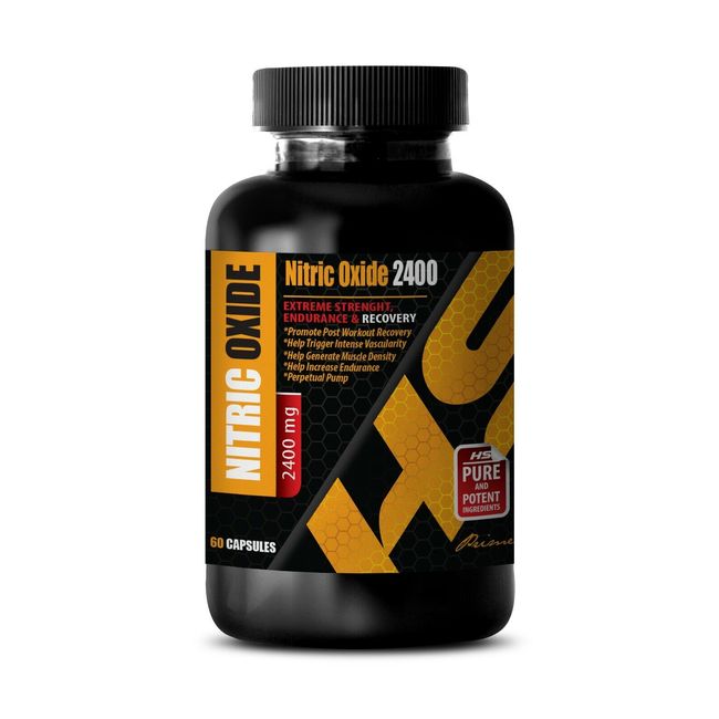 nitric oxide capsules - NITRIC OXIDE 2400 - pre workout supplements 60 Capsules