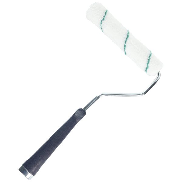 LINZER/AMERICAN BRUSH Linzer Pro Edge, 6", 3/8" Nap, Microfiber Mini Roller Cover with 11" Mini Roller Frame