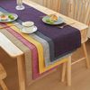 EGROON Polyester Table Runner Elegant Simple Tablecloth Dining Table Cover Table Cover Orange 30*180cm