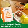 Safety First Aid Near Miss Record Book, A4