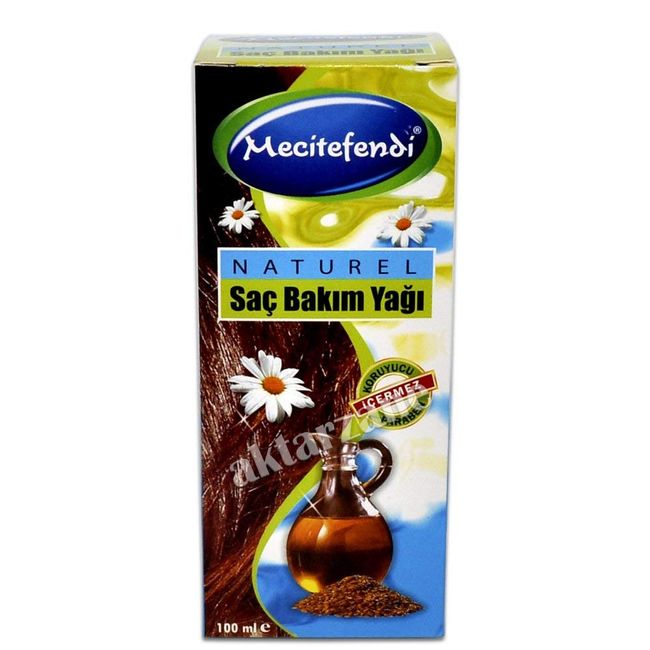 Mecitefendi Naturel Saç Bakım Yağı 100 ml