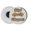 Gift Insanity HUMOUR - DEVIL CHILD - RED ON WHITE - Large 58mm Magnet