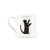 Purely Home Celestial Cat Star Constellation Mug - Bone China White Coffee/Tea Present Gift