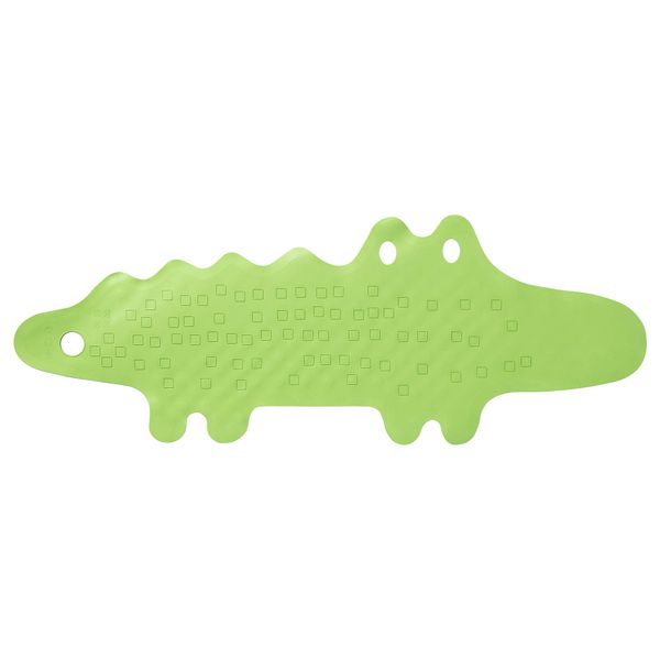 Ikea Patrull Bathtub Mat, Crocodile Green