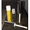 5.9 ml Silver/ Clear Lip Gloss PET container TUBES w/ applicator wand - 10 SETS 