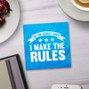 Shopagift I'm The Oldest Child I Make Rules 2 Pack Coasters - 9cm x 9cm