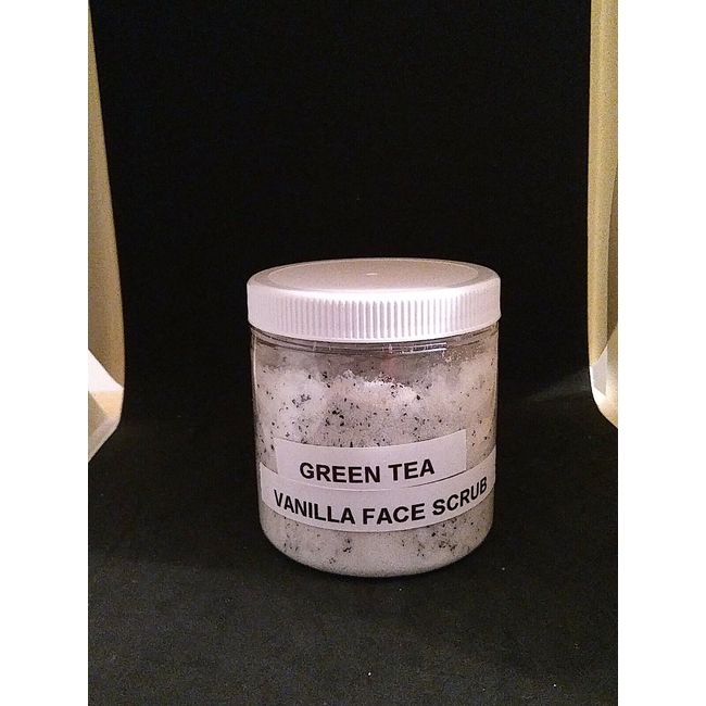 Sugar scrub Green Tea & Vanilla Exfoliating Face Scrub