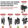 For Chevy GMC 4.8L 5.3L 6.0L 8.1L Square Ignition Coil & Spark Plug Wire Pack 8