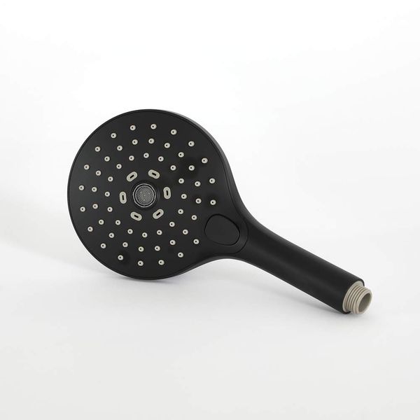 Milano Nero Multi Function Hand Shower Handset - Black