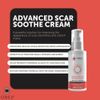 Advanced Scar Soothe Cream | Smooths Scars | Blemishes & Stretch Marks | Centella Asiatica | Elastine
