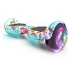 Flash Wheel Hoverboard 6.5" Bluetooth Speaker with LED Light Self Balancing Wheel Electric Scooter - Sea World
