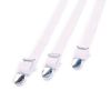 Prym Adjustable, 3 pc Bed Sheet Elastics, White (611561)