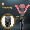 Neotter Camera Tripod Rest, 360 Degree Rotation Adjustable Height V Yoke Stand