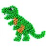 Hama MIDI Iron-On Beads Pin Plate Dinosaur Green (322-42)