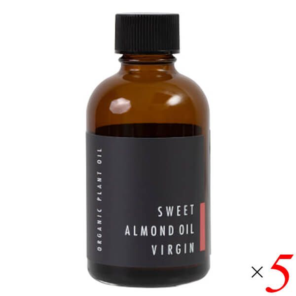 Shopping marathon! 6x points! Tree of Life Organic Sweet Almond Oil 60ml 5-pack Body oil Dryness Moisturizing