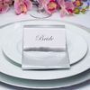 Neviti 776544 Place Cards, White/Silver