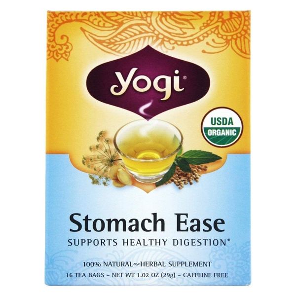 Yogi 27041-3pack Yogi Stomach Ease Tea - 3x16 bag