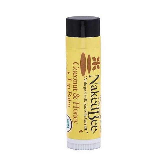 Naked Bee Lip Balm - Coconut & Honey Set of 6