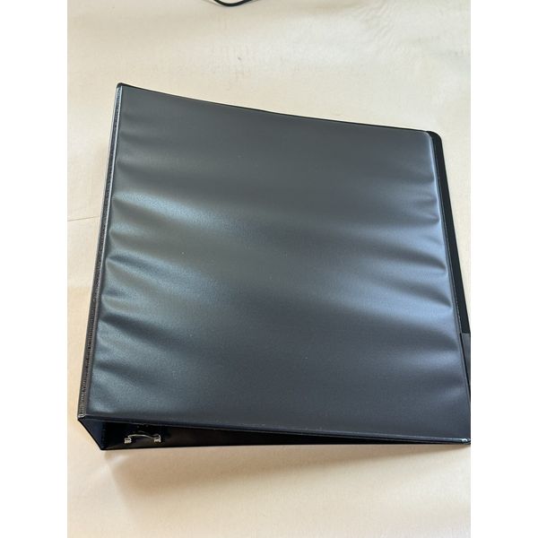 Business Source D-Ring View Binder 2" Capacity 11x8-1/2" Black 28448