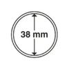 Lighthouse 329577 Lighthouse 100 coin capsules inner diameter 38 mm