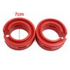 uxcell Type-D Red Universal Car Auto Rubber Shock Absorber Spring Bumper Buffer Power Cushion 2pcs