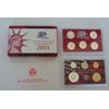 2001 U. S. Mint Silver Proof Set with Original Box and COA