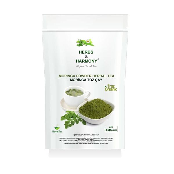 Moringa Powder Herbal Tea Moringa Toz Çay 150 gram