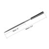 Sourcingmap 10Pcs Second Cut Steel Round Needle File with Plastic Handle, 4mm x 160mm