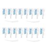 Sensitive Replacement Electric Replacement Toothbrush Heads (16 Count) Dual Clean Rotating Sets for Braun Oral B Cross Action Power