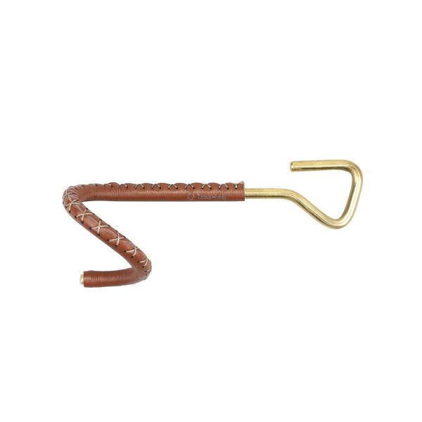 Thous Winds Compact Leather Lantern Hook Lantern Hanger Pole Hook for Camping Outdoor Use