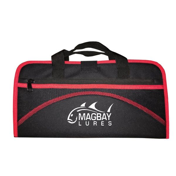 Custom 25 Pocket Jig Bag for 25 Lures Red