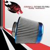 3" Reusable High Flow Performance Cold Air Intake Filter Kit Silver For Mercedes