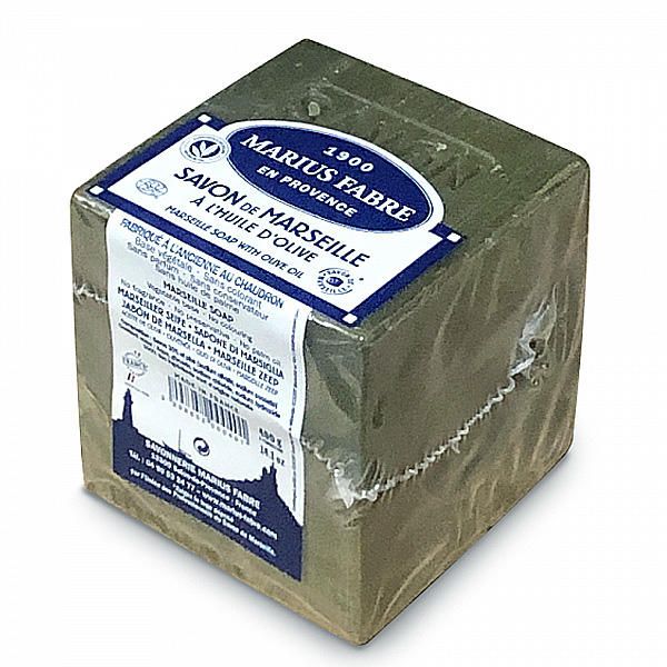 Marius Fabre Marseille Cube Soap Olive Oil 72% 400g Vegetable Marseille Handmade Soap