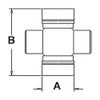 Cross & Bearing Kit Fits Universal Products