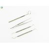 DENTAL DIAGNOSTIC INSTRUMENT KIT W/ STERILIZATION TRAY CASE & LID STAINLESS 