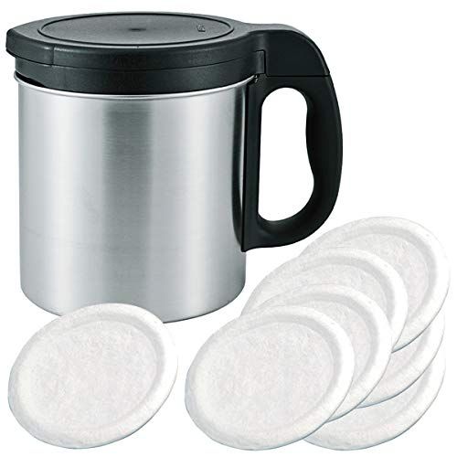 Duskin Tempura Oil Filter, Oil-Look Nice, Oil Filter (7 Pieces) Set, Oil Pot