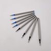 Accod Ballpoint Pen Refill Rollerball Refills 0.5MM Universal Replaceable Refills Gel Ink RollBall Refills- 4 Pack (Black)