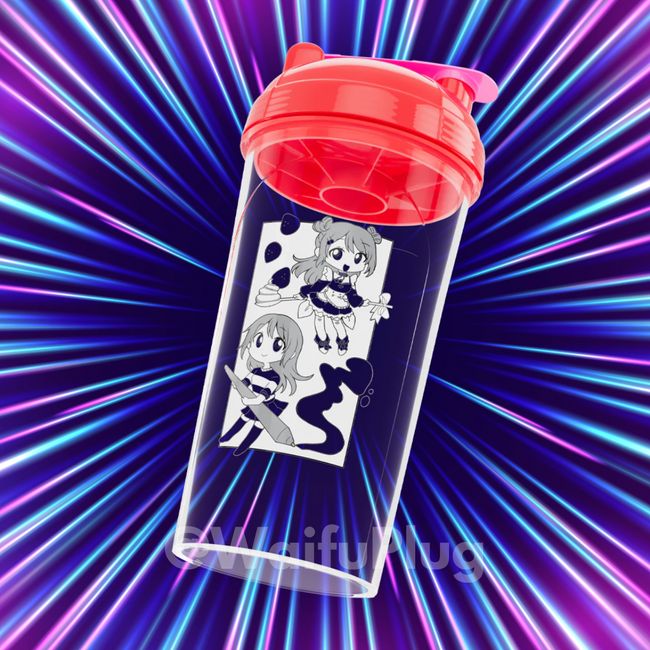 FREE double-sided Waifu Cup ready to serve your favorite flavor right  MEOW!🐱 #gamersupps #rightmeow #waifus #anime