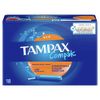 Tampax Compak Tampons, Super Plus With Applicator, 18 Tampons, Leak Protection And Discretion, Super Absorbent