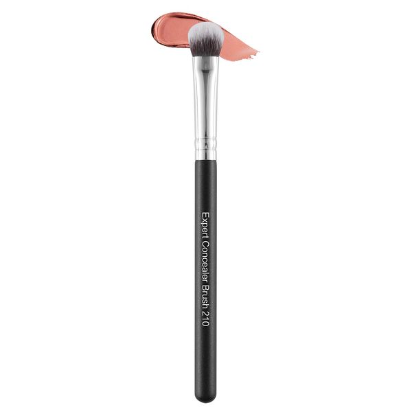 ENERGY Expert Concealer Brush Under Eye Face Makeup Brush Small Dense Synthetic Bristles for Liquid Cream Powder Eyeshadow Eye Cream Makeup Blending for Even Coverage Black