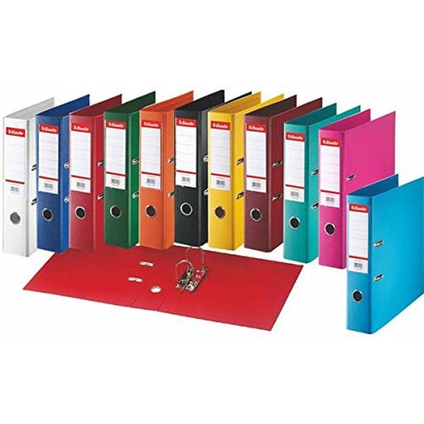 Esselte 320800 A4 Lever Arch File Capacity 350 Sheets White