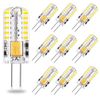 DOPKUSS G4 LED Bulbs 12V Led Light AC/DC Bi-Pin Base Landscape Bulbs Non Dimmable 3 Watt 12v - G4 Bulb LED Lighting Equiavlent to 30W Low Voltage Warm White 2700K 10-Pack